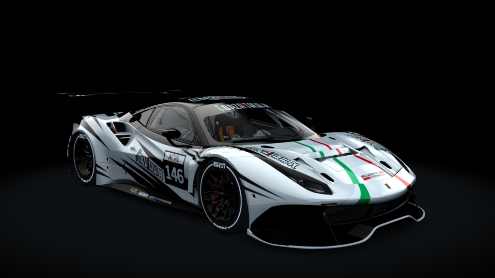 acrl_Ferrari 488 GTE, skin ACRL_2020_2_333_Luka