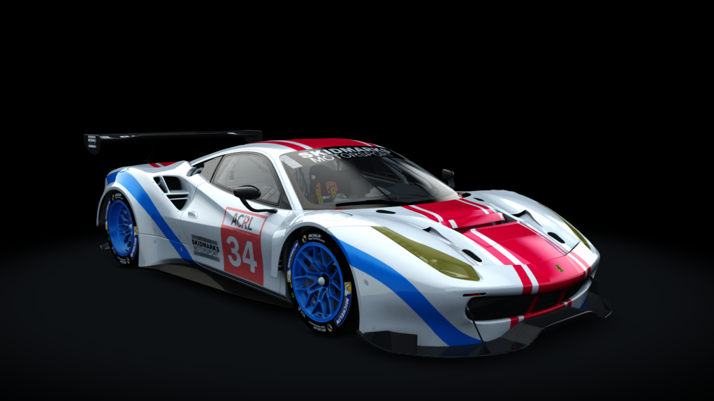 acrl_Ferrari 488 GTE, skin ACRL_2020_2_344_JakeCoombs