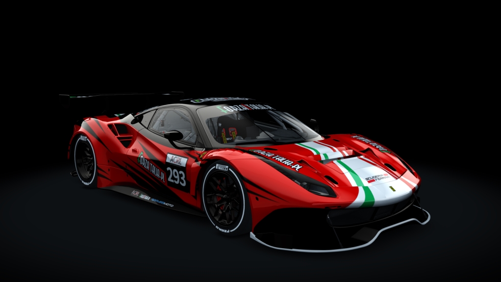 acrl_Ferrari 488 GTE, skin ACRL_2020_2_387_PawelJarzebowski