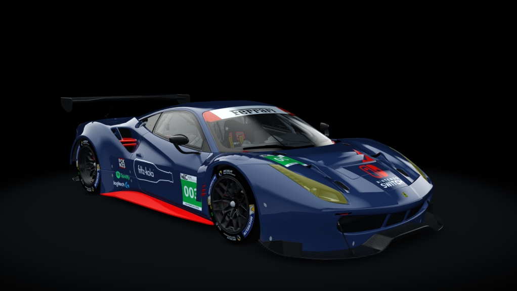 acrl_Ferrari 488 GTE, skin ACRL_S18_4_Mario