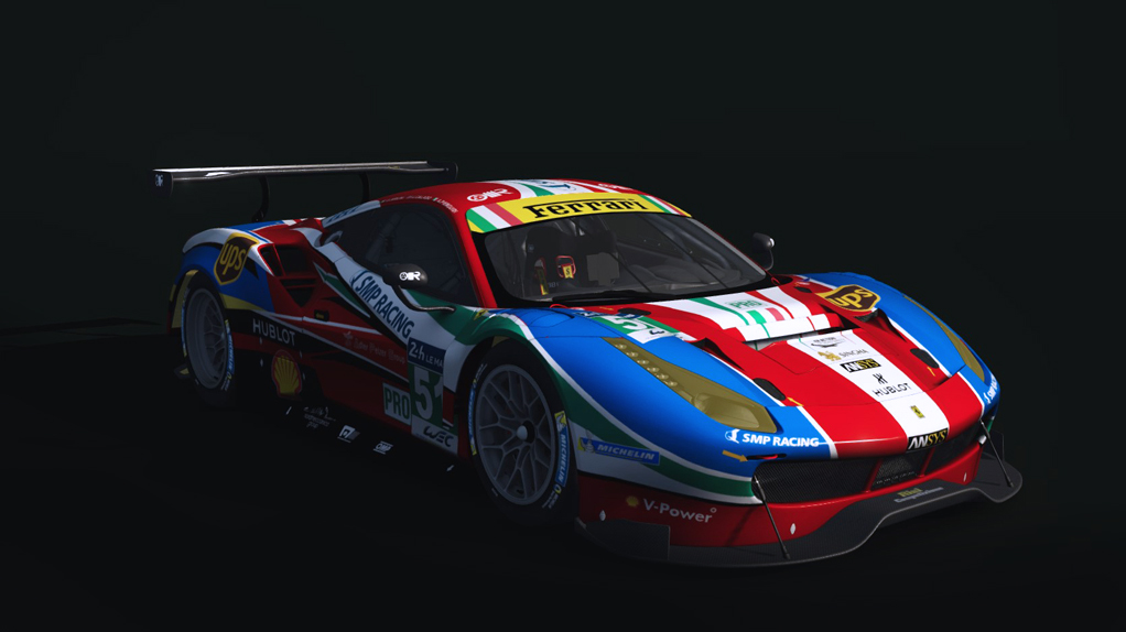 acrl_Ferrari 488 GTE, skin AF_Corse_51_LM2016