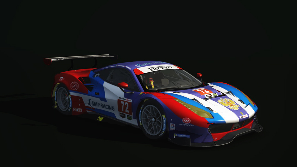 acrl_Ferrari 488 GTE, skin SMP_Racing_72