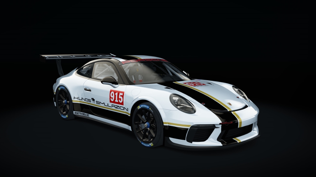 Acrl Porsche 911 GT3 CUP 2017, skin 04_racing_915