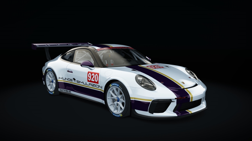 Acrl Porsche 911 GT3 CUP 2017, skin 08_racing_920