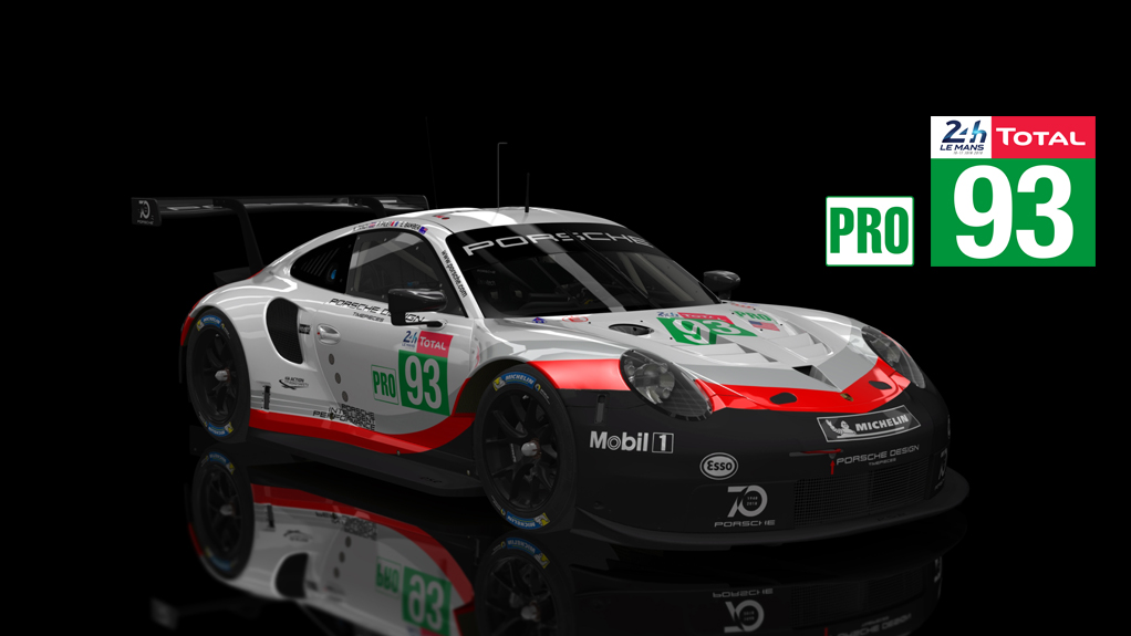 acrl_Porsche 911 RSR 2017, skin 93_lemans_93_lemans