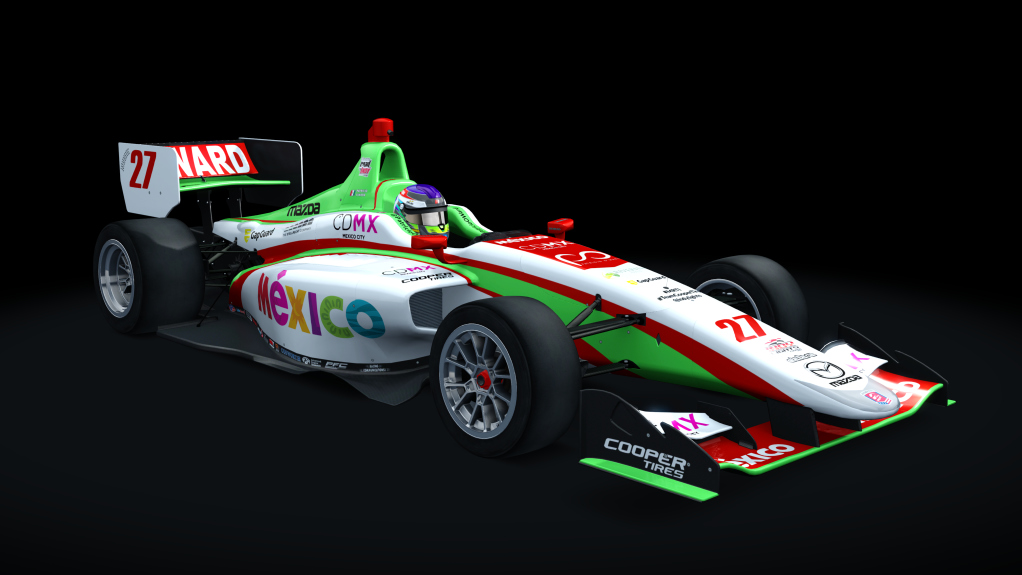 Asrl Indylights Road, skin IL18_Andretti_27_Oward