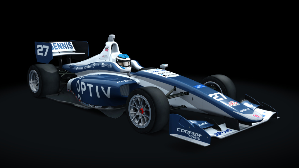 Asrl Indylights Road, skin IL19_Andretti_27_Robert_Megennis
