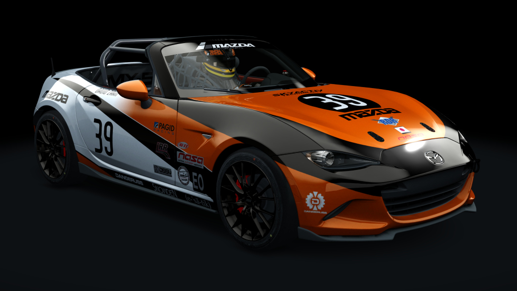 ASRL Mazda MX5 Cup, skin asrl_esoticorange