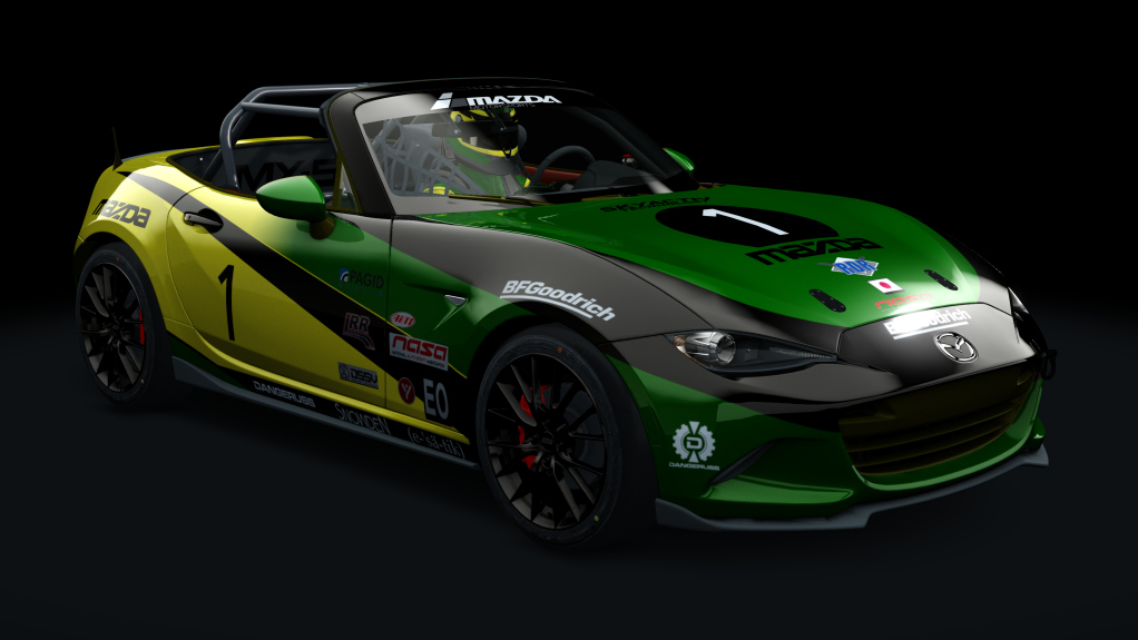 ASRL Mazda MX5 Cup, skin dngr_01_mclaren_colors