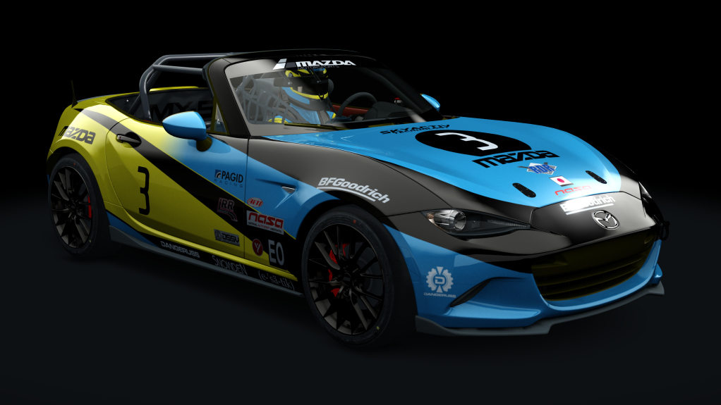 ASRL Mazda MX5 Cup, skin dngr_03_campos_colors