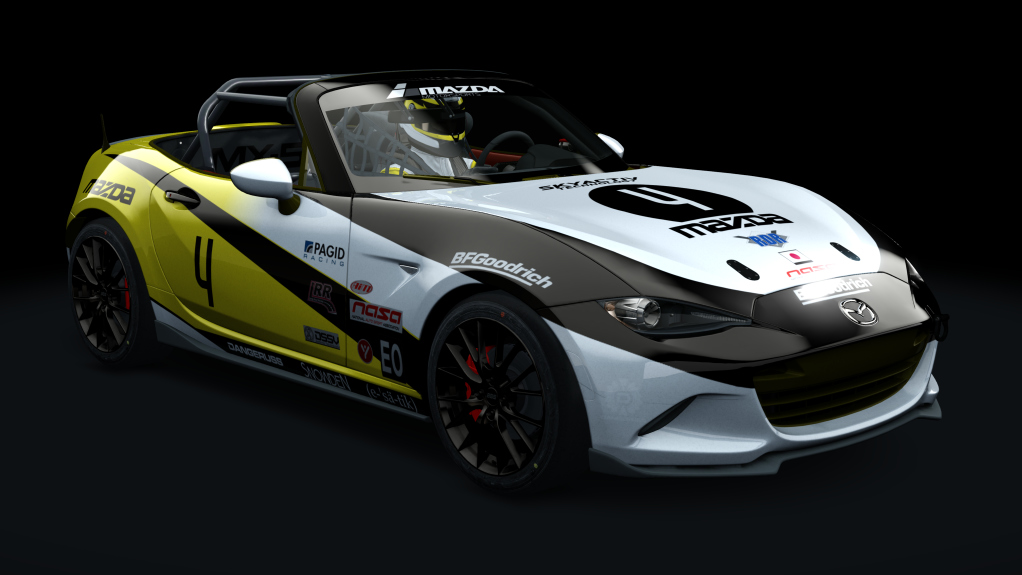 ASRL Mazda MX5 Cup, skin dngr_04_gybe_colors