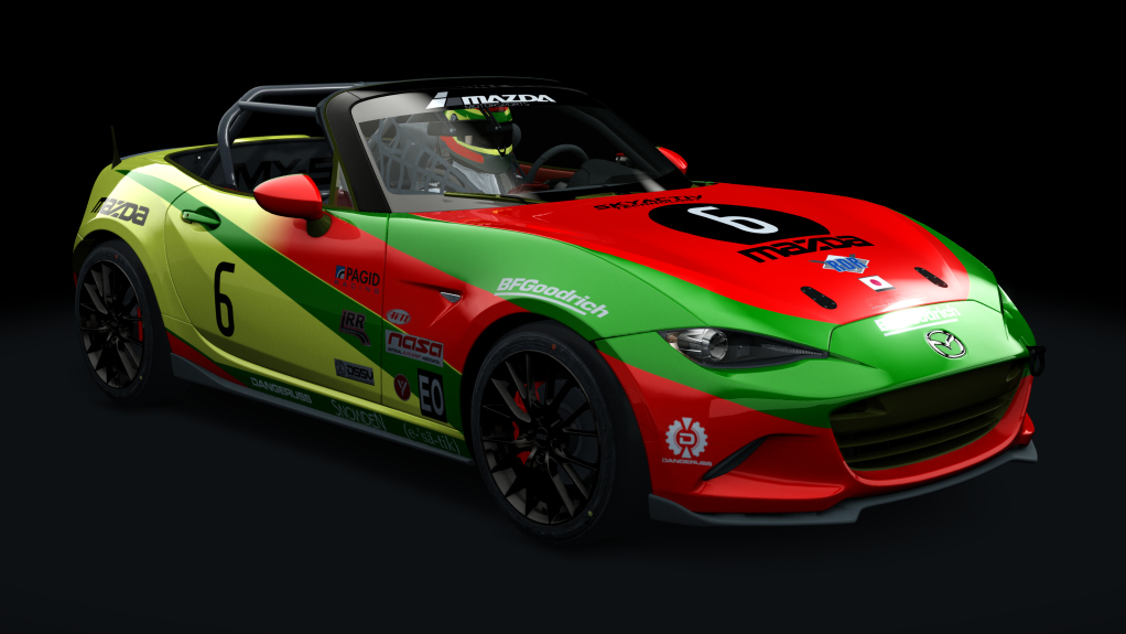 ASRL Mazda MX5 Cup, skin dngr_06_moutain_dew_colors