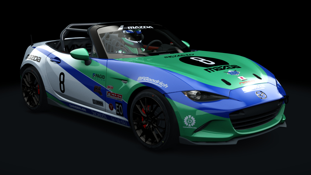 ASRL Mazda MX5 Cup, skin dngr_08_falken_colors