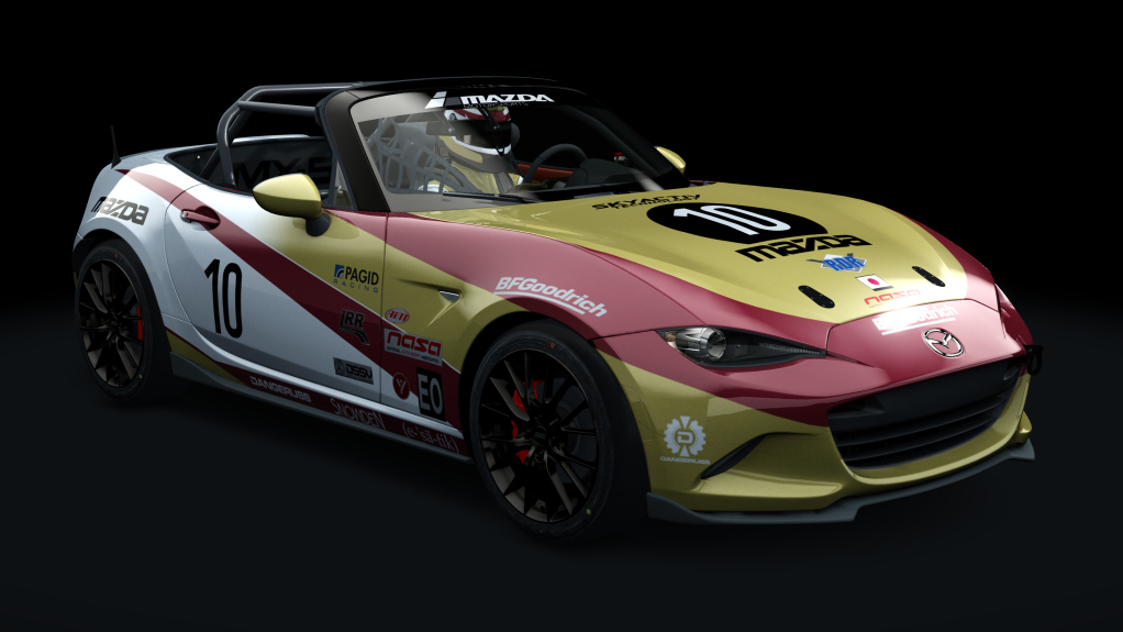 ASRL Mazda MX5 Cup, skin dngr_10_high_life_colors