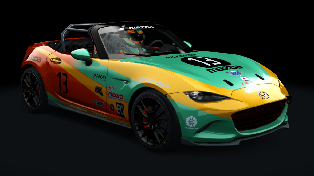 ASRL Mazda MX5 Cup, skin dngr_13_787b_colors