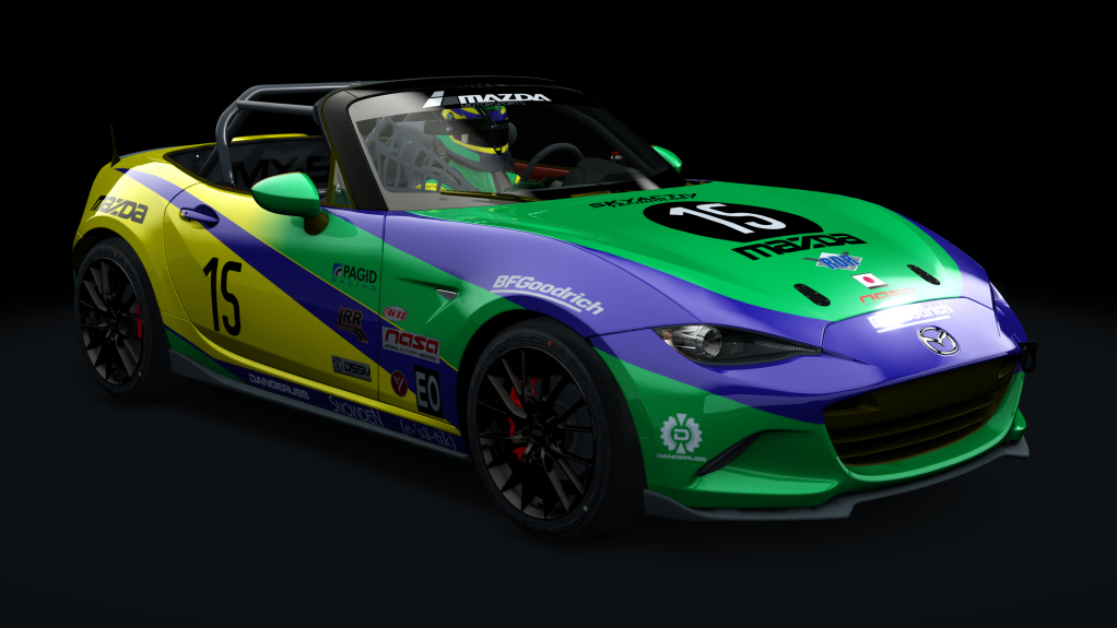 ASRL Mazda MX5 Cup, skin dngr_15_brazil_colors