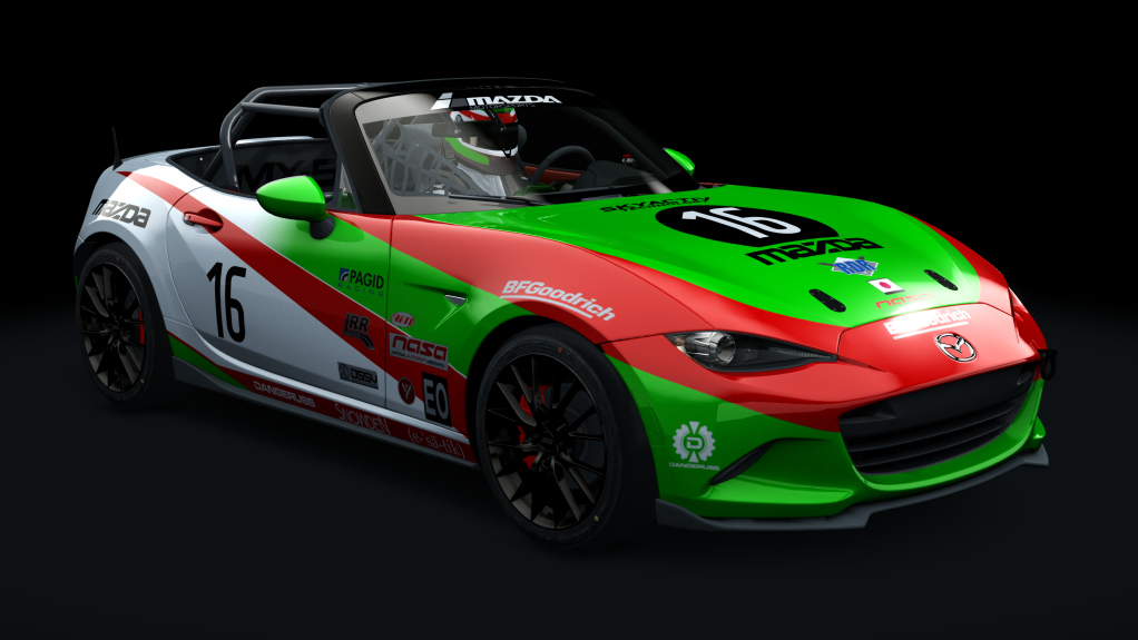 ASRL Mazda MX5 Cup, skin dngr_16_italy_colors