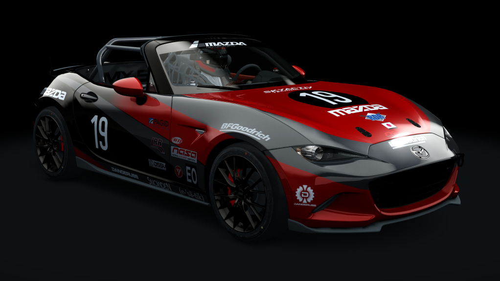 ASRL Mazda MX5 Cup, skin dngr_19_haas_colors