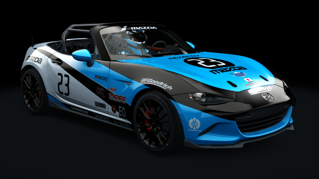 ASRL Mazda MX5 Cup, skin dngr_23_light_blue