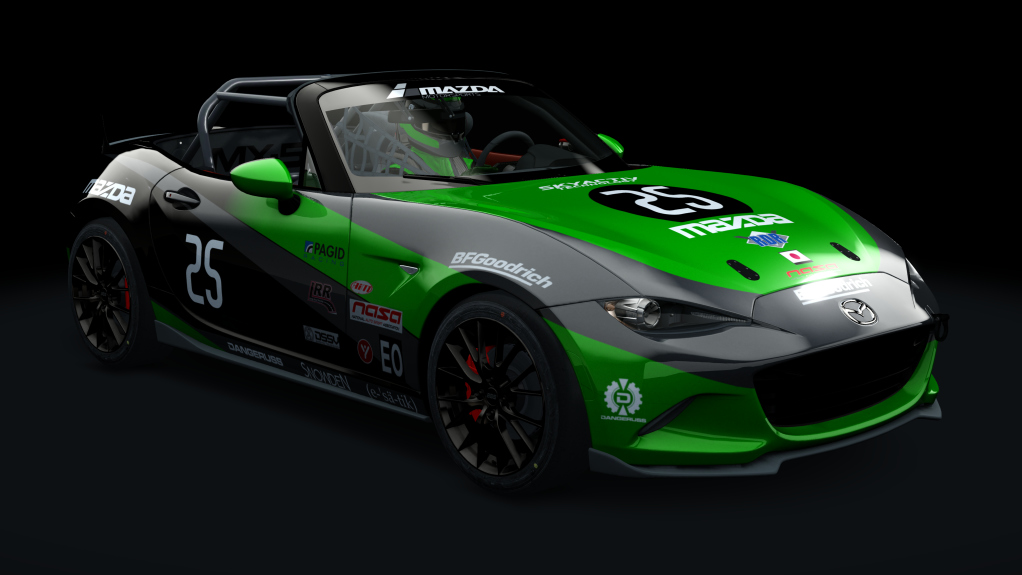 ASRL Mazda MX5 Cup, skin dngr_25_bottle-o_colors