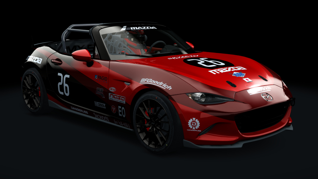 ASRL Mazda MX5 Cup, skin dngr_26_virgin_colors