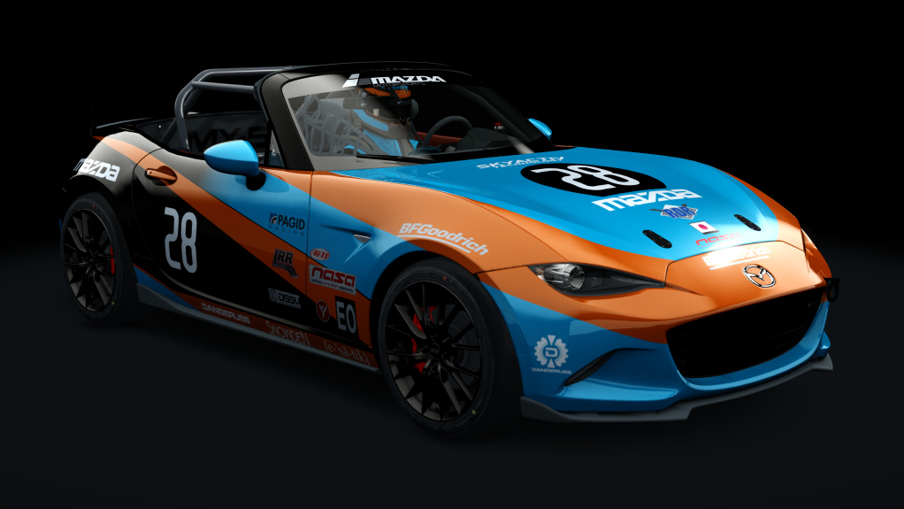 ASRL Mazda MX5 Cup, skin dngr_28_aston_martin_colors