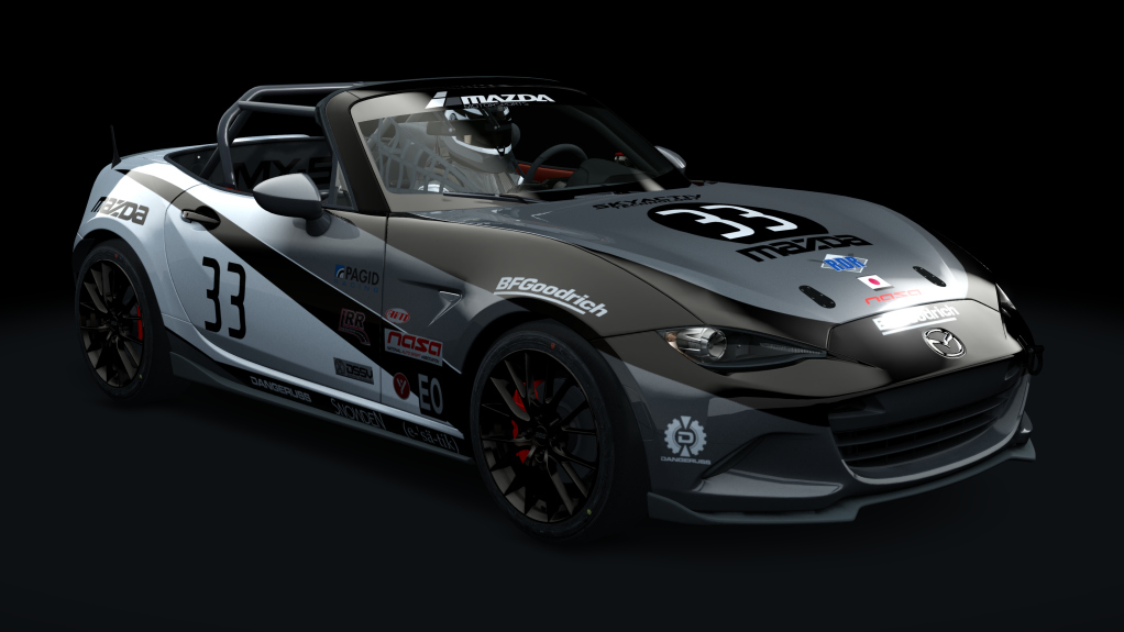 ASRL Mazda MX5 Cup, skin dngr_33_dark_grey