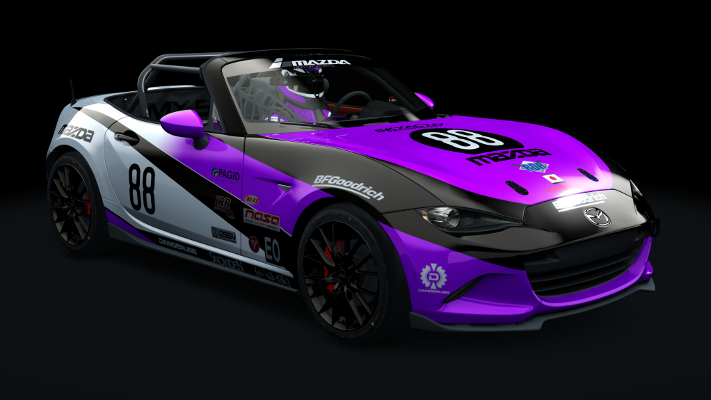 ASRL Mazda MX5 Cup, skin dngr_88_bright_purple