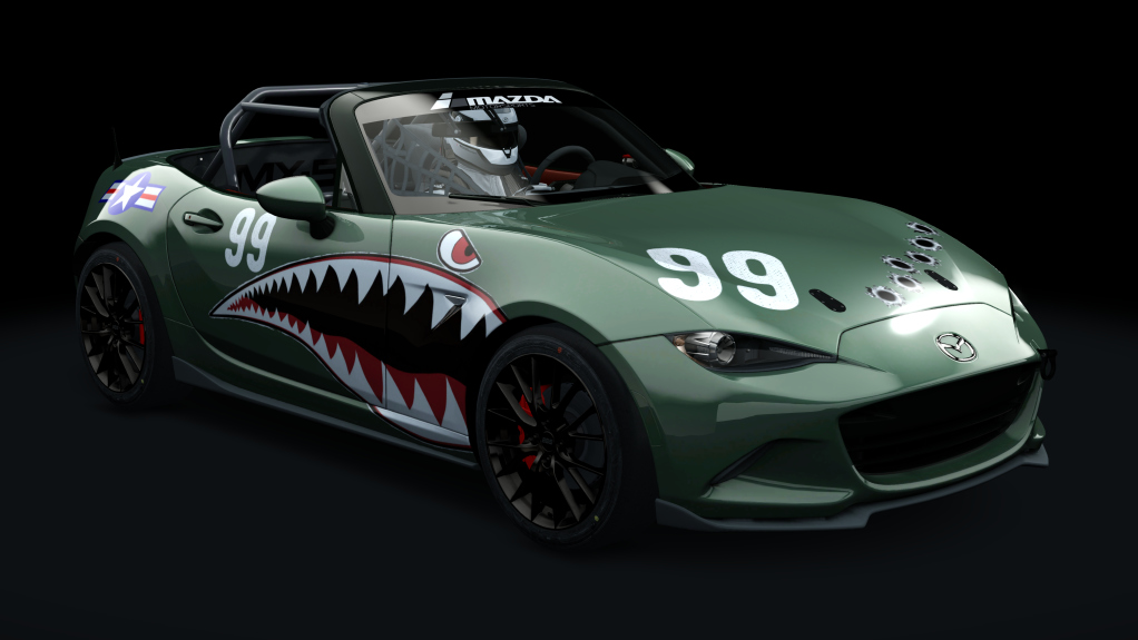 ASRL Mazda MX5 Cup, skin esotic_fighterjet