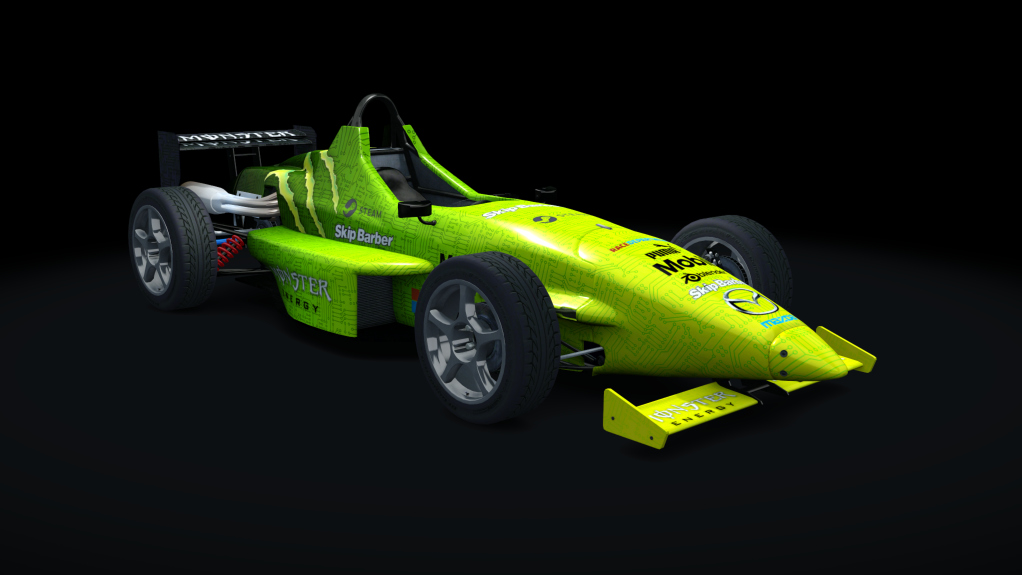 Skip Barber Formula 2000 (Regional), skin Monster Energy