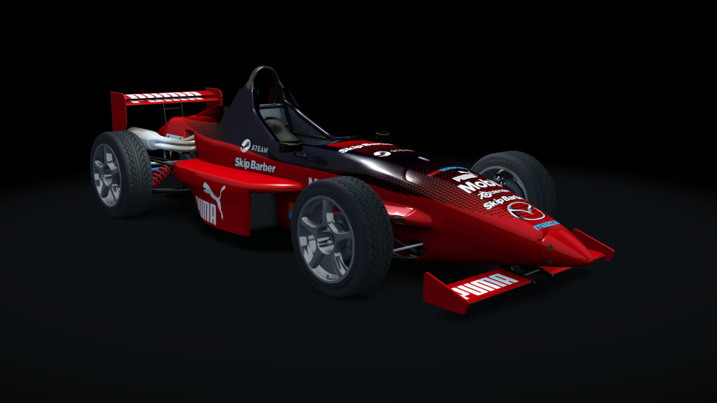 Skip Barber Formula 2000 (Regional), skin PumaRed2