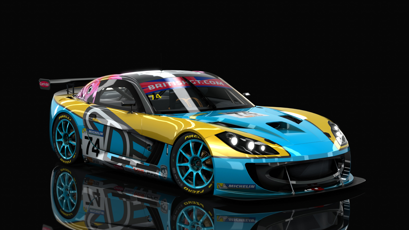 Ginetta G55 GT4 2017 LHD, skin Ihalainen