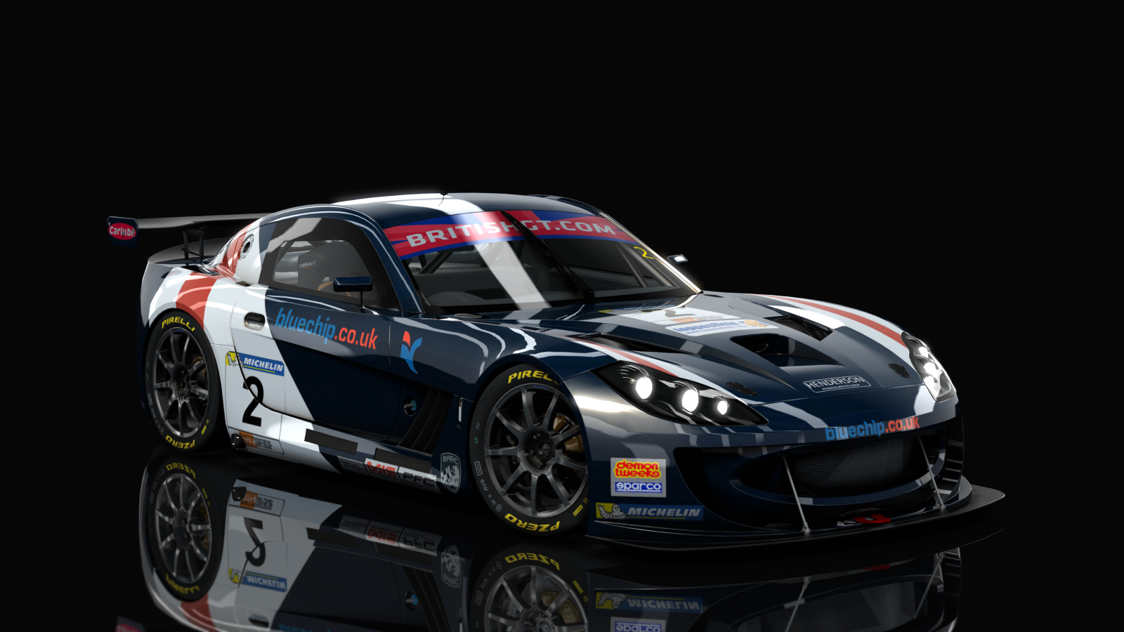 Ginetta G55 GT4 2017 RHD, skin United_Autosports_2