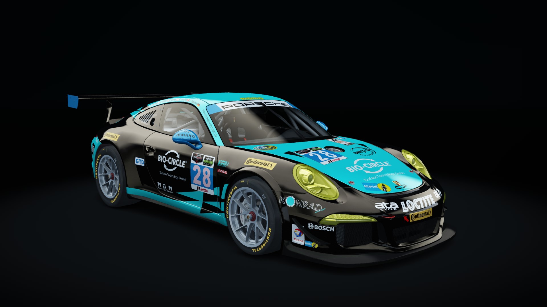 Porsche 911 GT America, skin 28_konrad