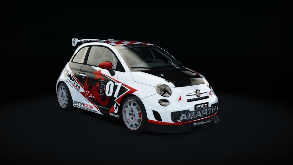 Abarth 500 Assetto Corse, skin ze_507