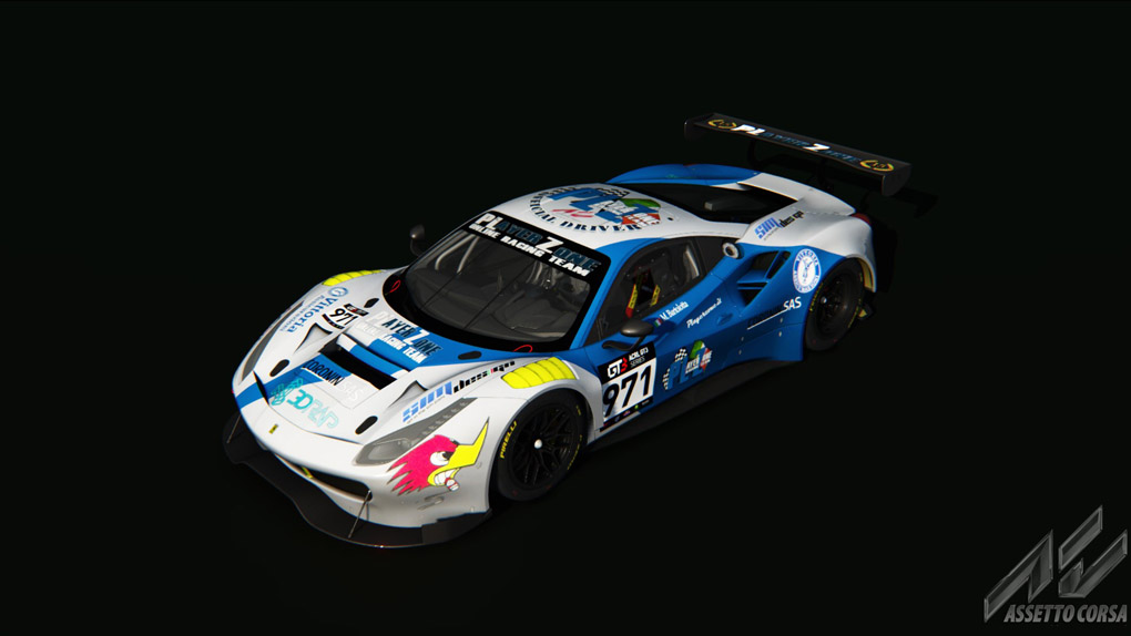 Ferrari 488 GT3, skin ACRL_S19_1_971