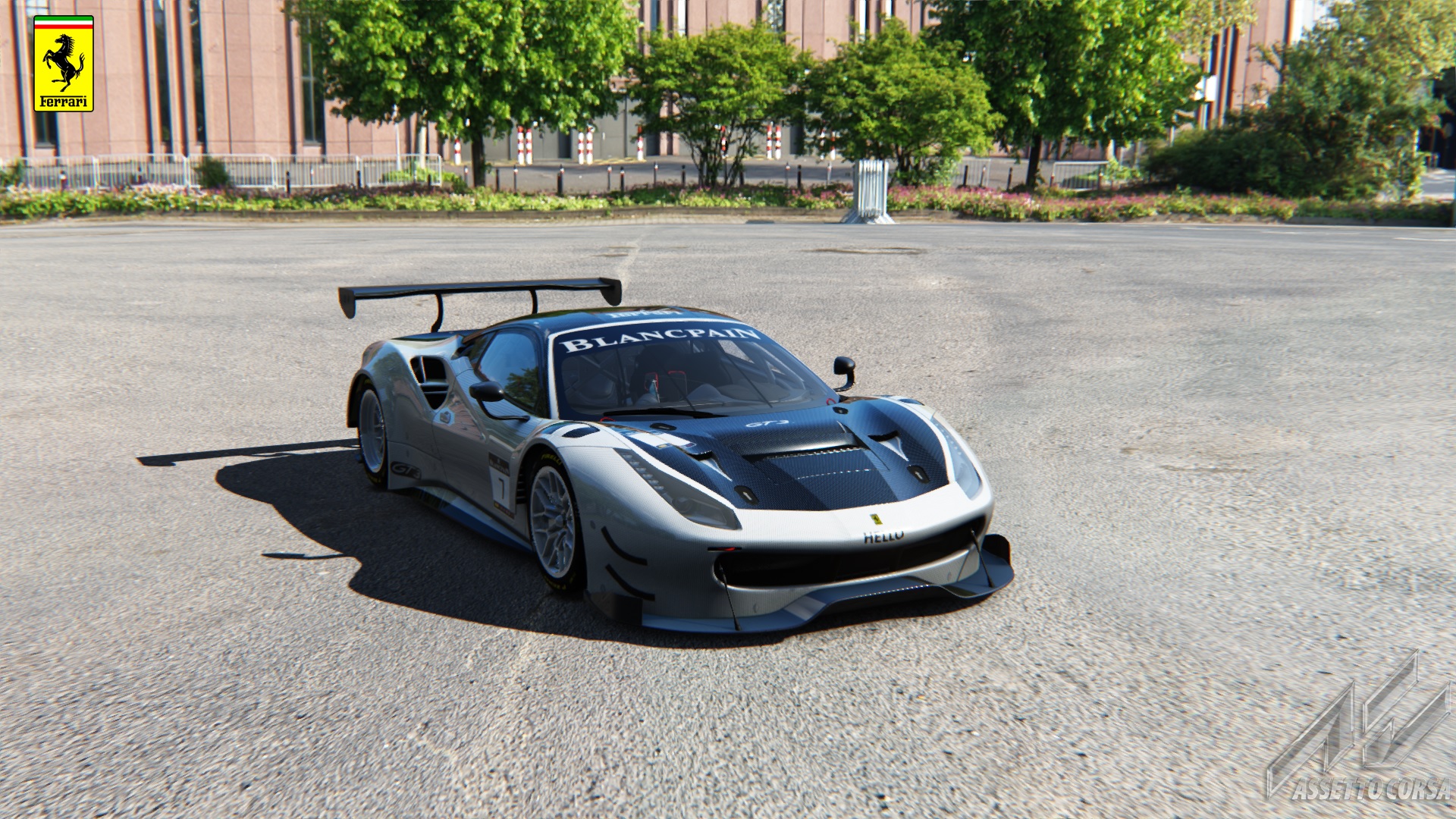 Ferrari 488 GT3, skin ACRL_S19_1_Blame