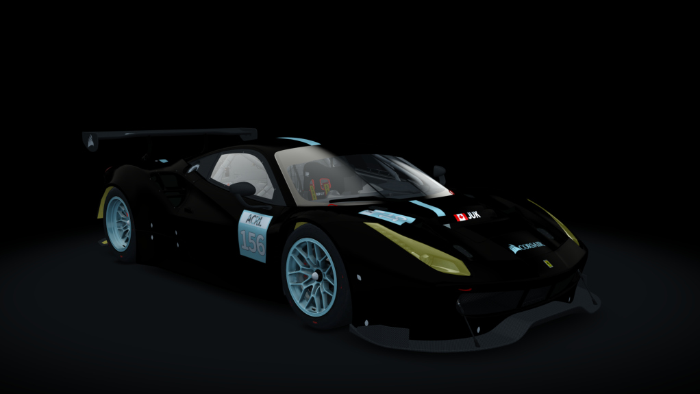 Ferrari 488 GT3, skin ACRL_S19_1_Jukie