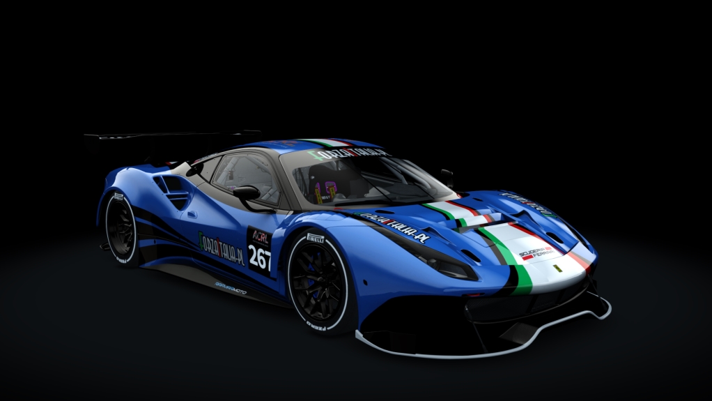 Ferrari 488 GT3, skin ACRL_S19_1_LucjanProchnica