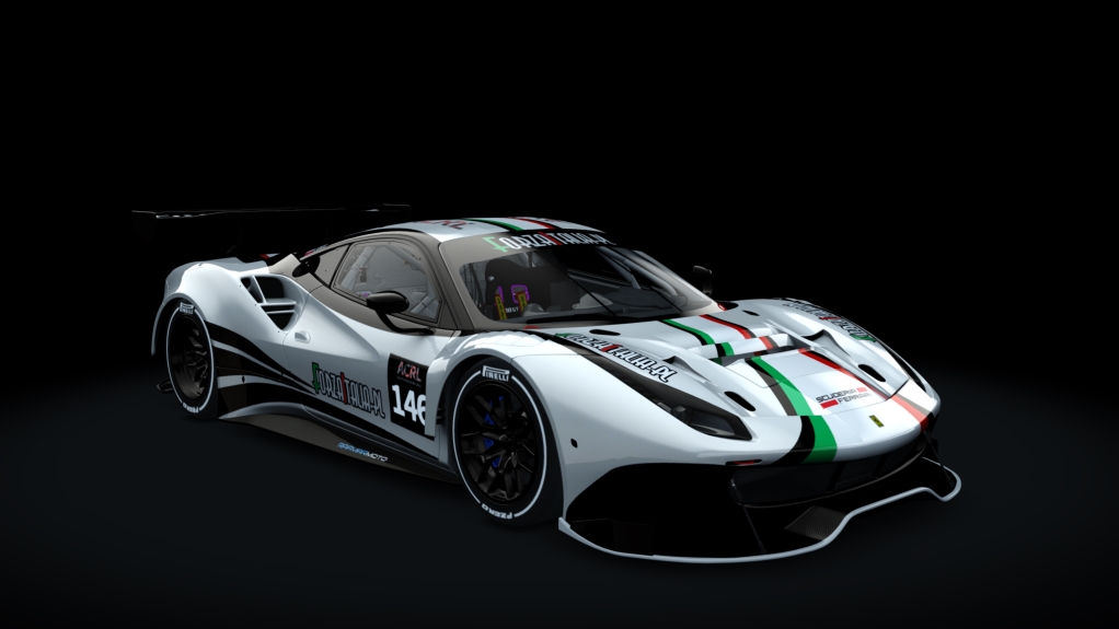 Ferrari 488 GT3, skin ACRL_S19_1_Luka