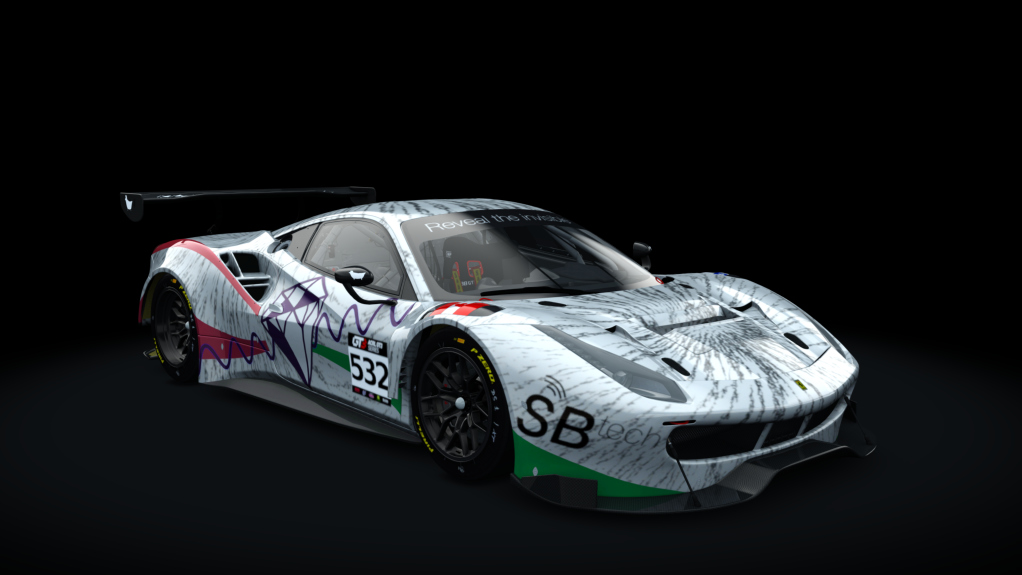 Ferrari 488 GT3, skin ACRL_S19_1_SmLLL