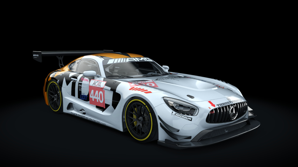 Mercedes-Benz AMG GT3, skin ACRL_S19_1_Dragonshark