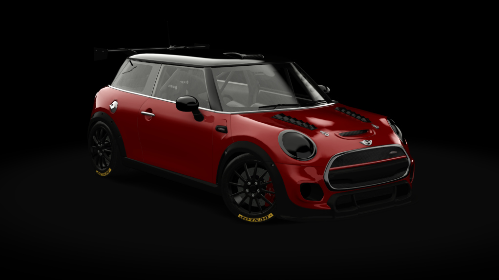 Mini Cooper JCW Challenge (F56), skin plain_red