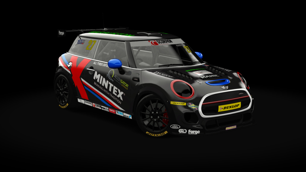 Mini Cooper JCW Challenge (F56), skin uk_27_harrison