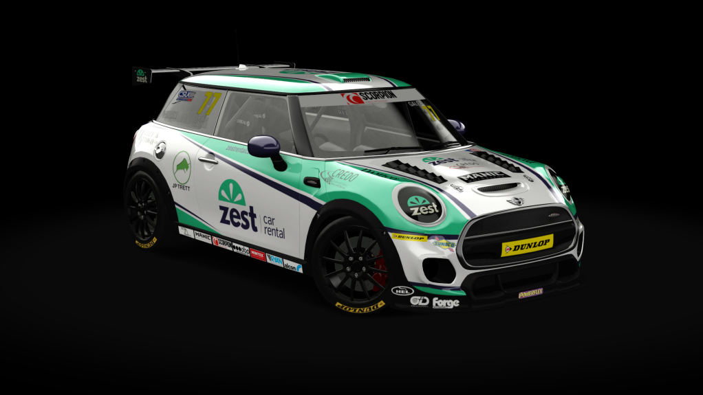 Mini Cooper JCW Challenge (F56), skin uk_77_galer