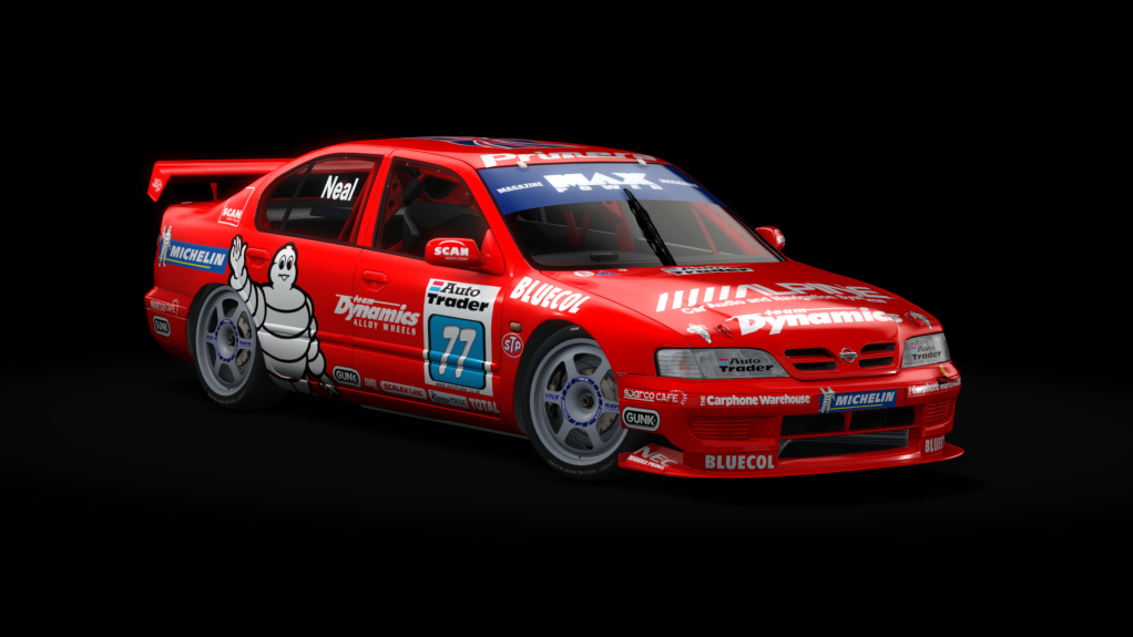 Nissan Primera P11 BTCC, skin tdynamics