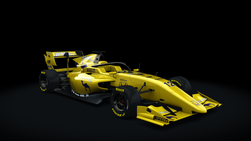 Formula RSS 3 V6 acrl, skin ACRL_S19_3_12_camel