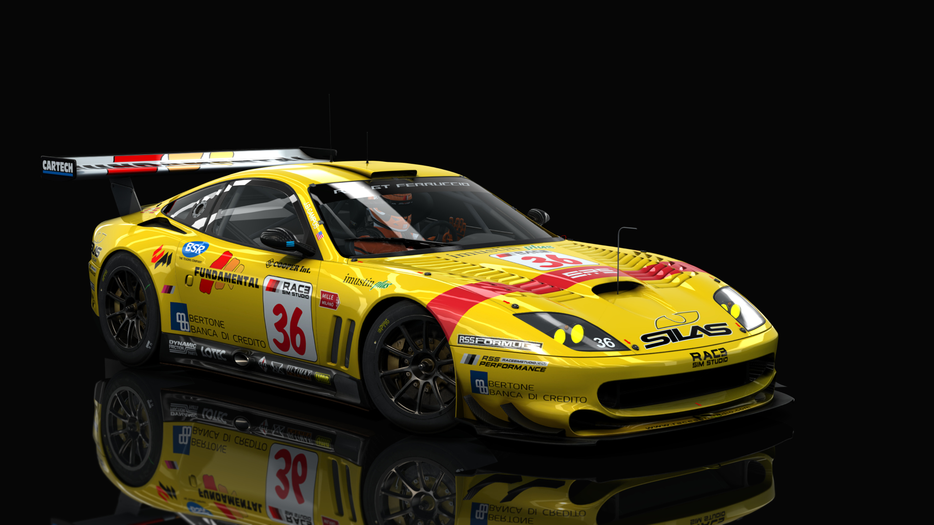 GT Ferruccio 55 V12, skin 36_fundamental_yellow_red