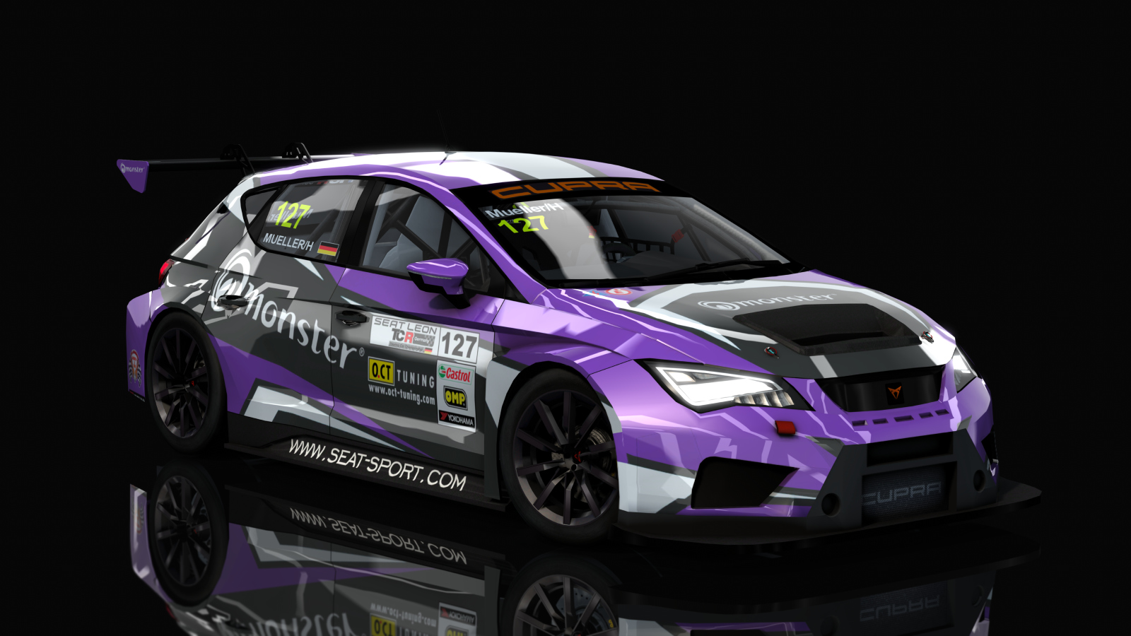 Seat Cupra TCR, skin ACRL_2023_2_2197_Shiny