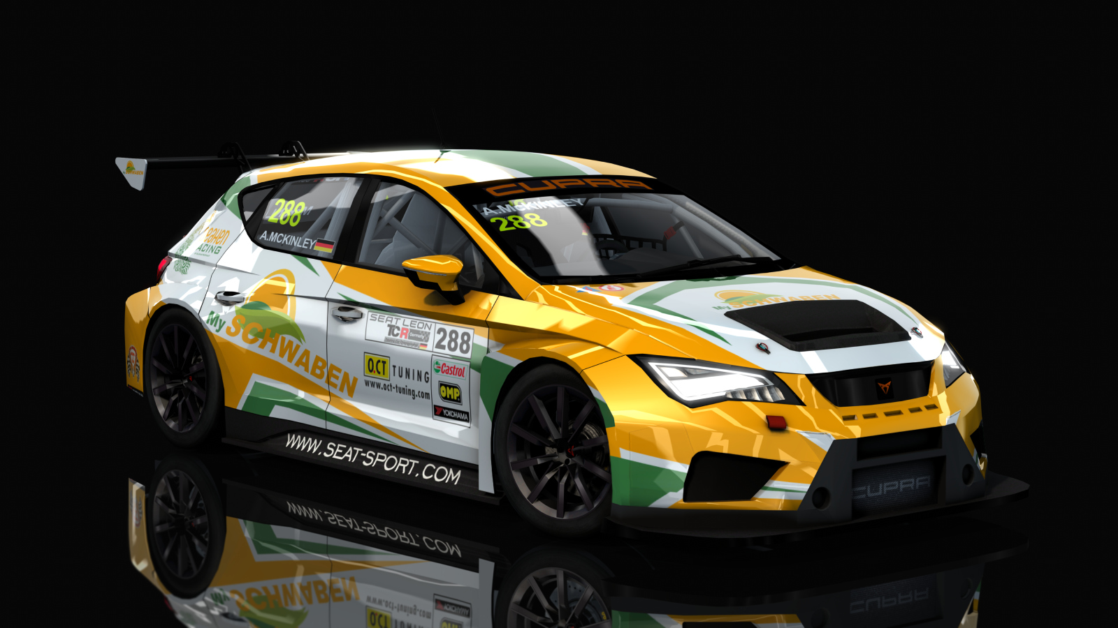 Seat Cupra TCR, skin alistair_mckinley